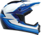 Z1R Youth Dirt Maxx Helmet - Vortex - Blue/White - Medium 0111-1714