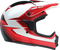 Z1R Youth Dirt Maxx Helmet - Vortex - Red/White - Large 0111-1719