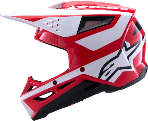 ALPINESTARS Sm3 Heat Helmet Red/White/Black Glossy Xl - 482-00118X