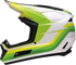 Z1R Youth Dirt Maxx Helmet - Vortex - White/Green - Large 0111-1740