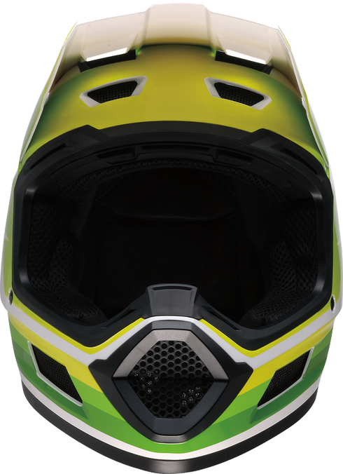 Z1R Youth Dirt Maxx Helmet - Vortex - White/Green - Medium 0111-1739