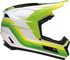Z1R Youth Dirt Maxx Helmet - Vortex - White/Green - Medium 0111-1739
