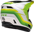 Z1R Youth Dirt Maxx Helmet - Vortex - White/Green - Medium 0111-1739