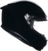 AGV K6 S Helmet - Black - Large 2118395016009L