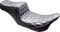 LE PERA Tailwhip Seat - Black - Double Diamond - Purple Stitch - FLT/FLH '08-'23 LK-587DD-P01