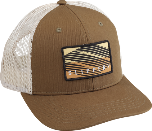 SLIPPERY Vintage Hat - Chocolate/Birch 2501-4499