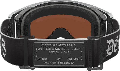 ALPINESTARS GOGGLES Supertech Goggle - Deegan 38 XXV - Silver Mirror Lens 5100926-1884