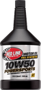 RED LINE SYNTHETIC OIL Powersports Oil - 10W50 - 1 US quart 42604