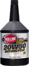 RED LINE SYNTHETIC OIL Motorcycle Oil - 20W50 - 1 US quart 42504