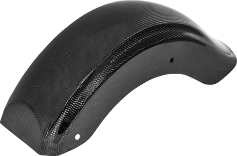 SADDLEMEN Carbon Fiber Rear Fender - Gloss - Touring '09-'25 CF-809-07-004