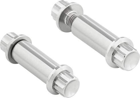 ARLEN NESS Bolt Kit - Footpeg - 12-Point - Titanium - Polish 300-800