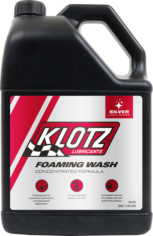 KLOTZ OIL Foaming Wash - 1 US Gallon KL-3171