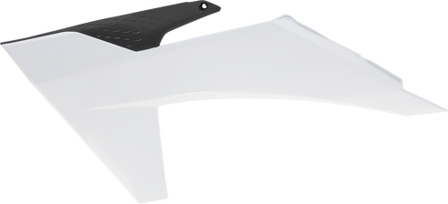 ACERBIS Radiator Shrouds - White/Black 2986481035