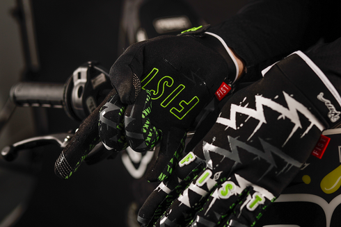 FIST HANDWEAR Strapped Taka Higashino Cali Roll Gloves - 2XS F-GS-01522-XXS