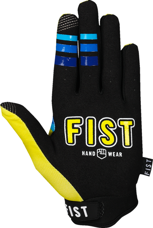 FIST HANDWEAR Strapped 90's Gloves - Yellow - Small F-GS-01026-S