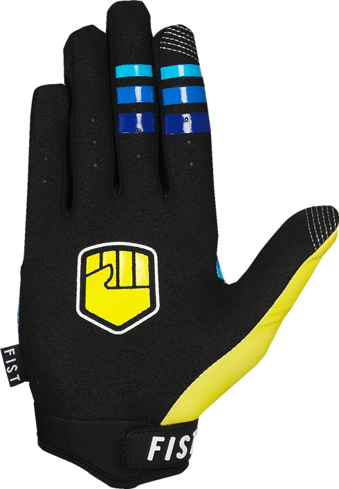 FIST HANDWEAR Strapped 90's Gloves - Yellow - Small F-GS-01026-S