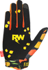 FIST HANDWEAR Youth Strapped R-Willy Red Label Mango Madness Gloves - Medium F-GSY-01521-M