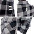 GERBING HEATED CLOTHING 7 V Battery Heated Flannel Shirt - Gray/Black - 2XL GER7VFS-BG-XXL