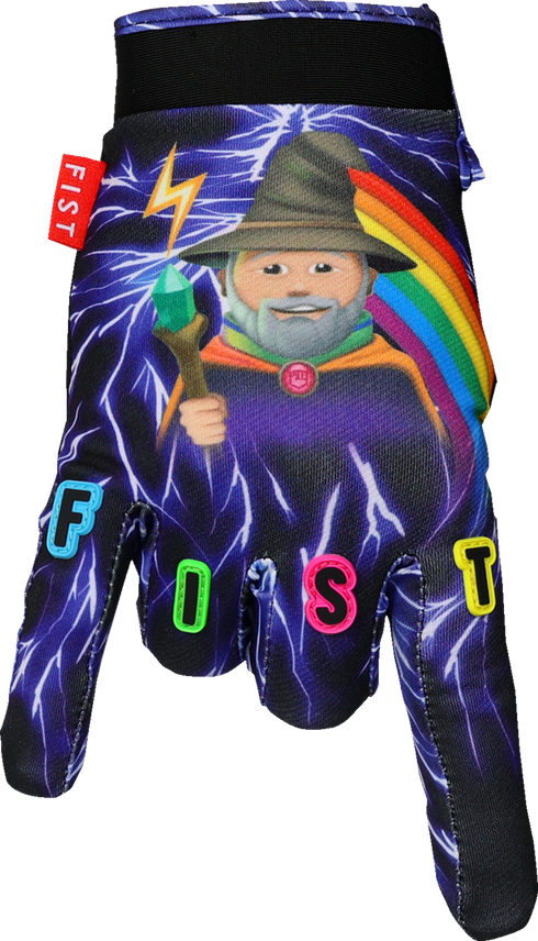 FIST HANDWEAR Lil Fists Strapped Harry Bink Red Label Emoji Gloves - Large F-GLF-00515-L