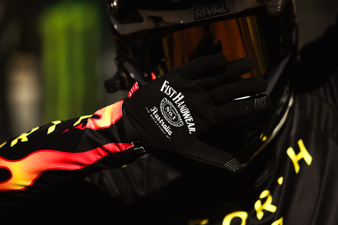 FIST HANDWEAR Strapped Sam Hill Red Label Good Times Gloves - XS F-GS-01519-XS