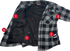 GERBING HEATED CLOTHING 7 V Battery Heated Flannel Shirt - Gray/Black - Medium GER7VFS-BG-M
