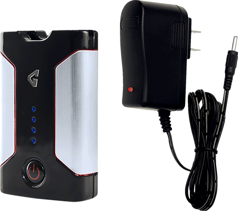 GERBING HEATED CLOTHING 7 V Battery Heated Flannel Shirt - Red/Black - 2XL GER7VFS-RB-XXL