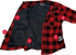 GERBING HEATED CLOTHING 7 V Battery Heated Flannel Shirt - Red/Black - 3XL GER7VFS-RB-3XL