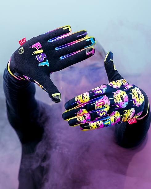 FIST HANDWEAR Strapped Caroline Buchanan Red Label Sprinkle Fades Gloves - XL F-GS-01520-XL