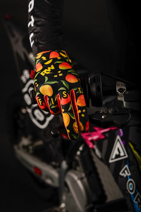 FIST HANDWEAR Strapped R-Willy Red Label Mango Madness Gloves - XS F-GS-01521-XS