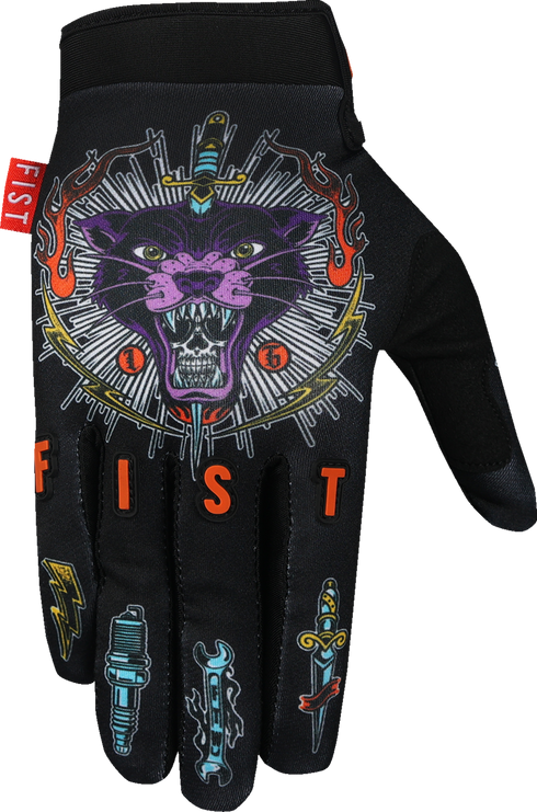 FIST HANDWEAR Strapped Greg Lutzka Red Label Panther Gloves - XS F-GS-01435-XS