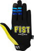 FIST HANDWEAR Strapped 90's Gloves - Yellow - XS F-GS-01026-XS