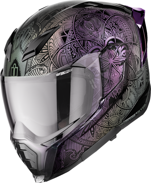 ICON Ultraflite* Helmet - Opal Mandala - MIPS? - Purple - Medium 0101-18618