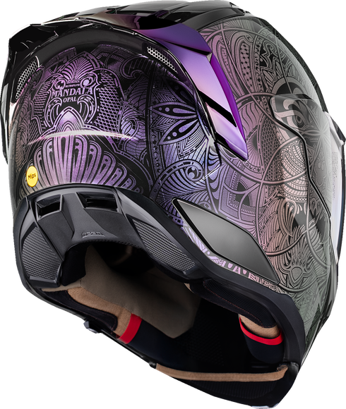 ICON Ultraflite* Helmet - Opal Mandala - MIPS? - Purple - Medium 0101-18618