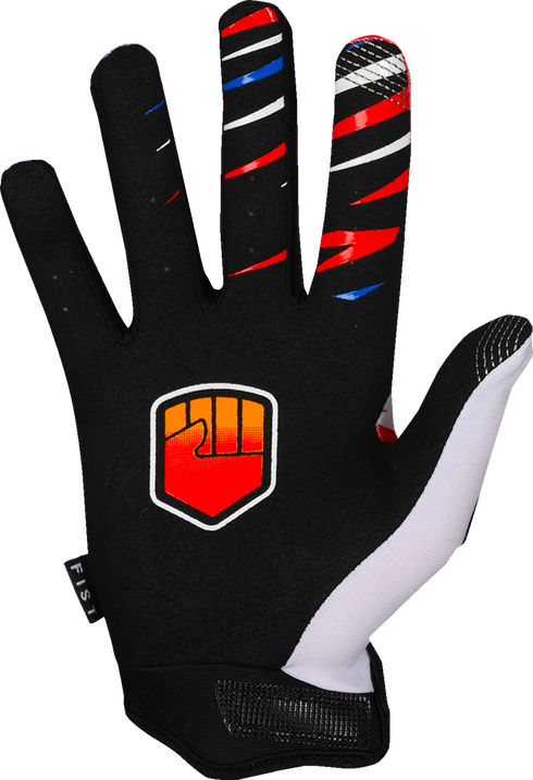 FIST HANDWEAR Strapped 90's Gloves - Red - 2XS F-GS-01027-XXS