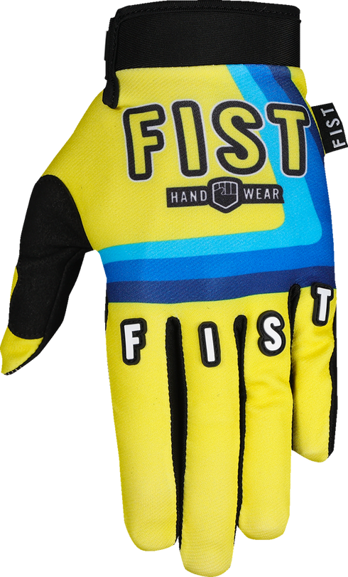 FIST HANDWEAR Strapped 90's Gloves - Yellow - XL F-GS-01026-XL