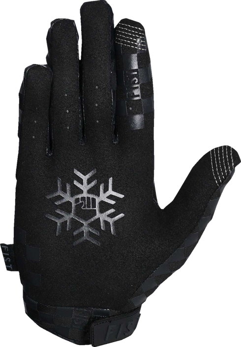 FIST HANDWEAR Chequer Frosty Gloves - Blackout - 2XS F-GF-01330-XXS