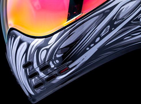 ICON Domain* Helmet - Nouveau - Silver - XS 0101-18523