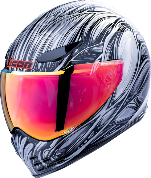 ICON Domain* Helmet - Nouveau - Silver - Small 0101-18524