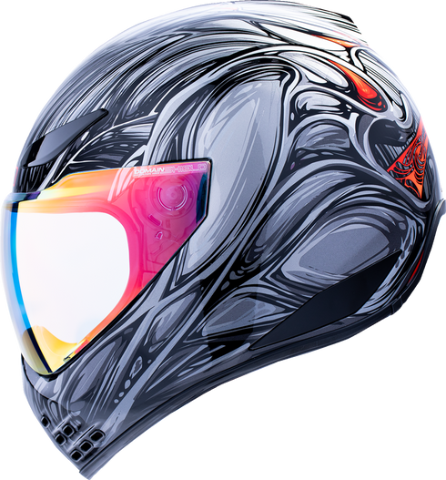 ICON Domain* Helmet - Nouveau - Silver - Medium 0101-18525