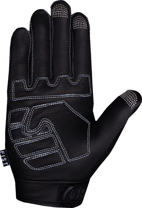 FIST HANDWEAR Road Warrior Leather Gloves - Black - 2XS RW001XXS