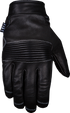 FIST HANDWEAR Road Warrior Leather Gloves - Black - 2XL RW001XXL