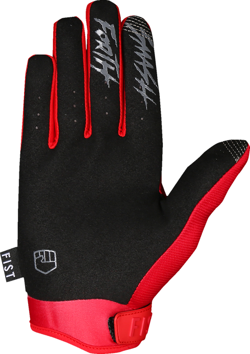 FIST HANDWEAR Strapped Stocker Gloves - Red - Small FS00189S