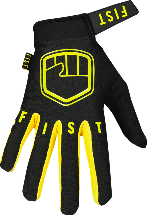 FIST HANDWEAR Strapped Stocker Gloves - Fluoro Yellow - XS F-GS-01130-XS