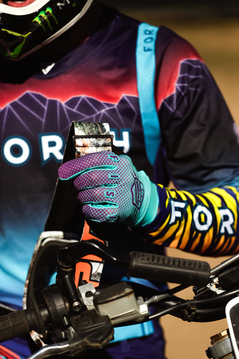 FIST HANDWEAR Breezer Gloves - Violet Halftone - XL F-GB-01525-XL