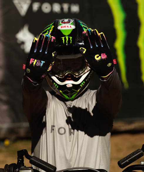 FIST HANDWEAR Strapped Caroline Buchanan Red Label Sprinkle Fades Gloves - 2XL F-GS-01520-2XL