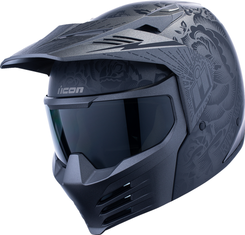ICON Elsinore* Helmet - Darkgard - Black - Large 0101-18341