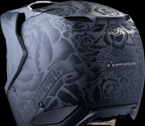 ICON Elsinore* Helmet - Darkgard - Black - XS 0101-18338