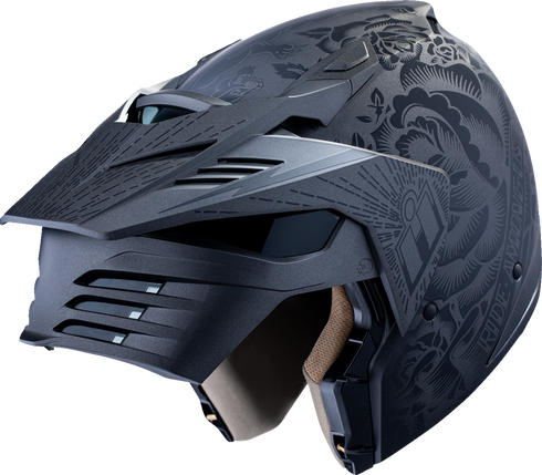 ICON Elsinore* Helmet - Darkgard - Black - Small 0101-18339