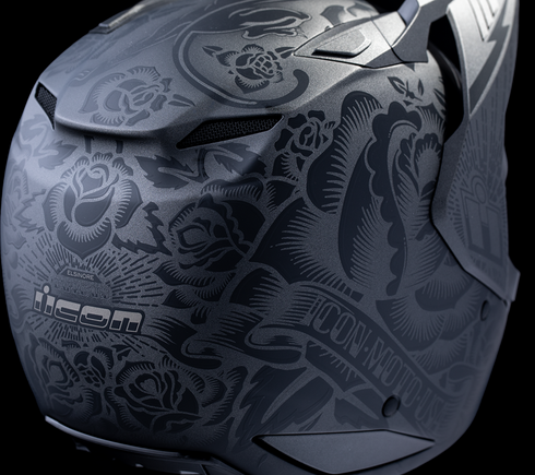 ICON Elsinore* Helmet - Darkgard - Black - Small 0101-18339