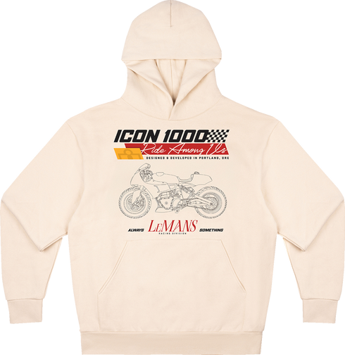 ICON Always Something™ Hoodie - Ivory - Large 3050-7296